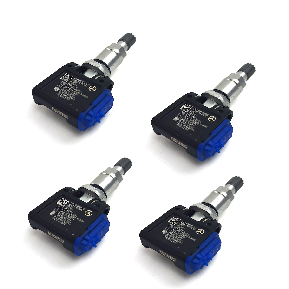 4x Mercedes Reifendrucksensor Reifendruckkontrollsystem A0009058706 Sensor