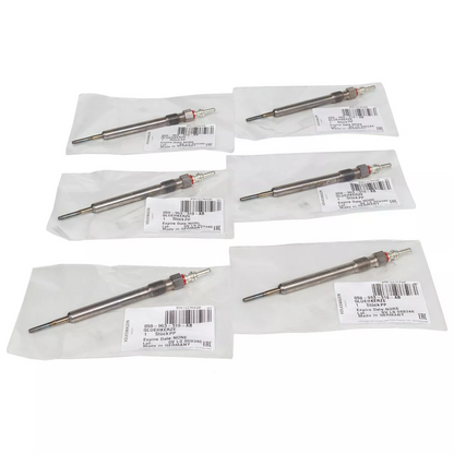 6x VW Glühkerzen 059963319AB Audi A6 A8 Q5 Q7 Skoda TDI 2.7 3.0 V6 Diesel