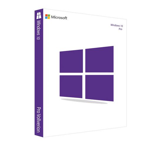 Windows 10 Pro Lizenz – 1 PC | Dauerhaft | Original Key per E-Mail | Sofort-Download