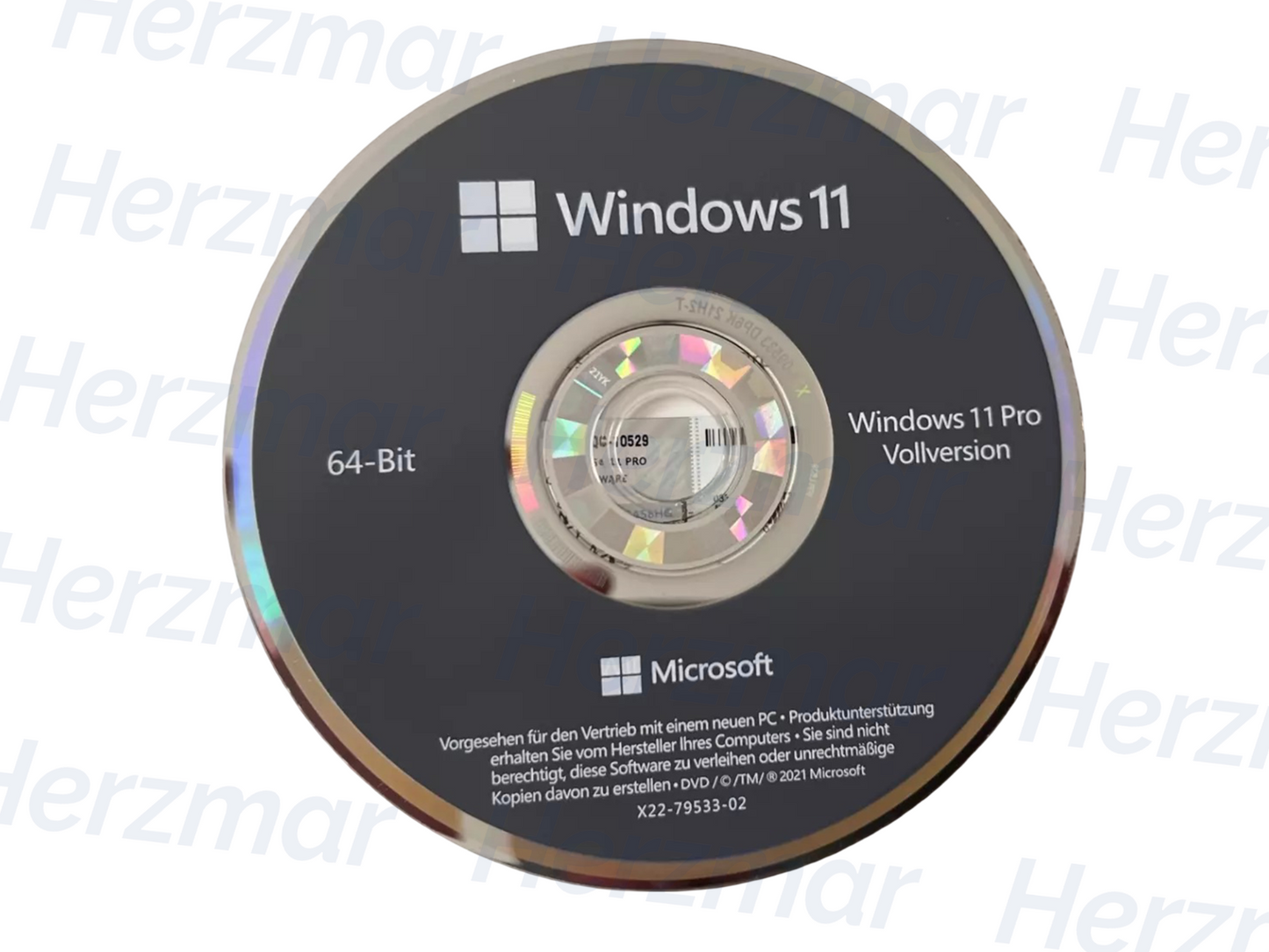 Microsoft Windows 11 Pro 64 Bit OEM Vollversion | COA Lizenz + DVD | Deutsch