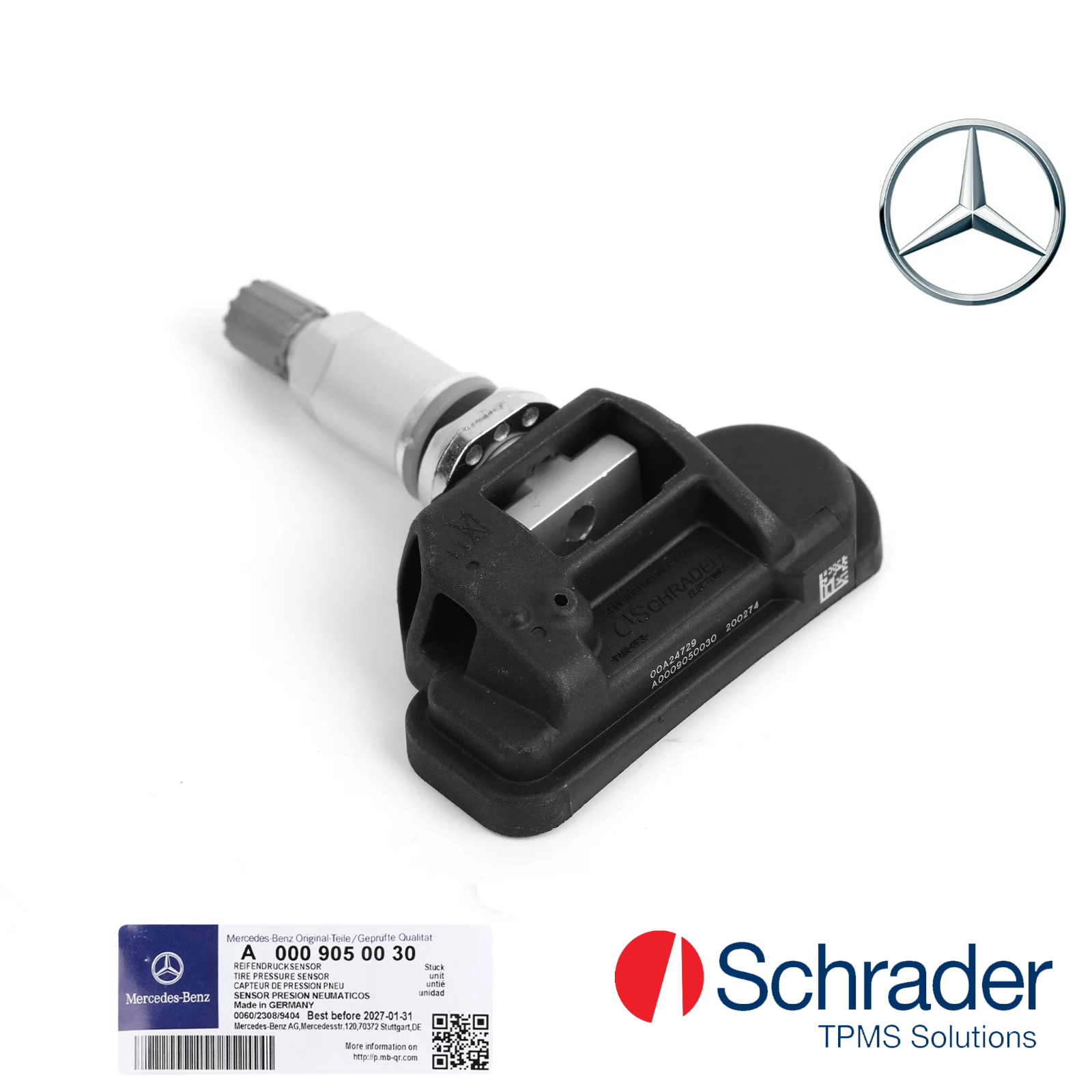 Mercedes RDK Sensoren NEU A0009050030 - W205 W212 W222 W253 W246 W176
