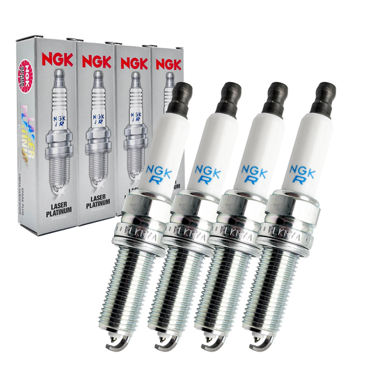 4x NGK 4288 PLKR7A Zündkerzen für Mercedes C-Klasse, Maybach, Smart & Hyundai