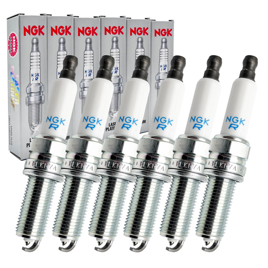 6x NGK 4288 PLKR7A Zündkerze für Mercedes C-Klasse, Maybach, Smart & Hyundai